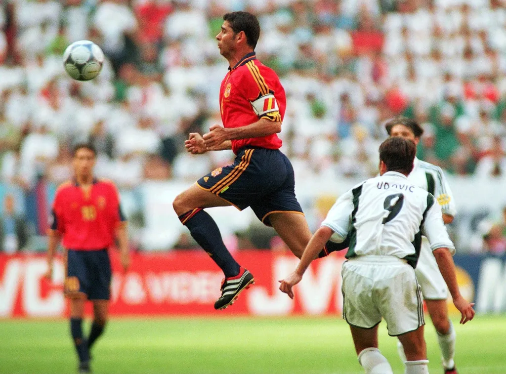Top 10 Spain Defenders of All Time.. Ranked 3 Top 10 Spain Defenders - Fernando Hierro