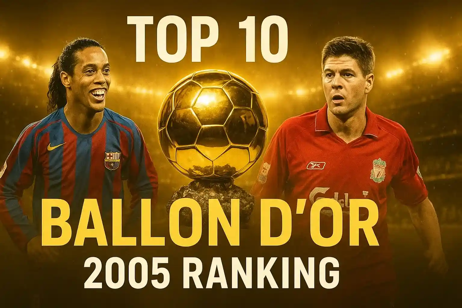Ballon d’Or 2005 Rankings Revealed