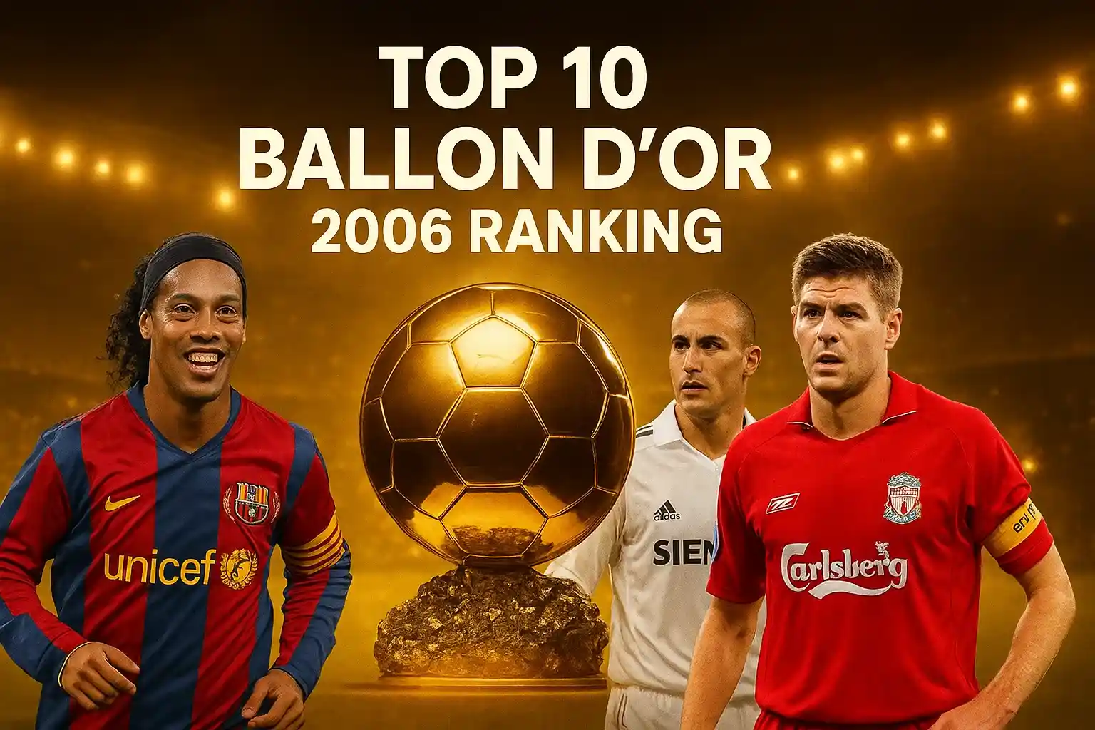 Ballon d’Or Rankings 2006