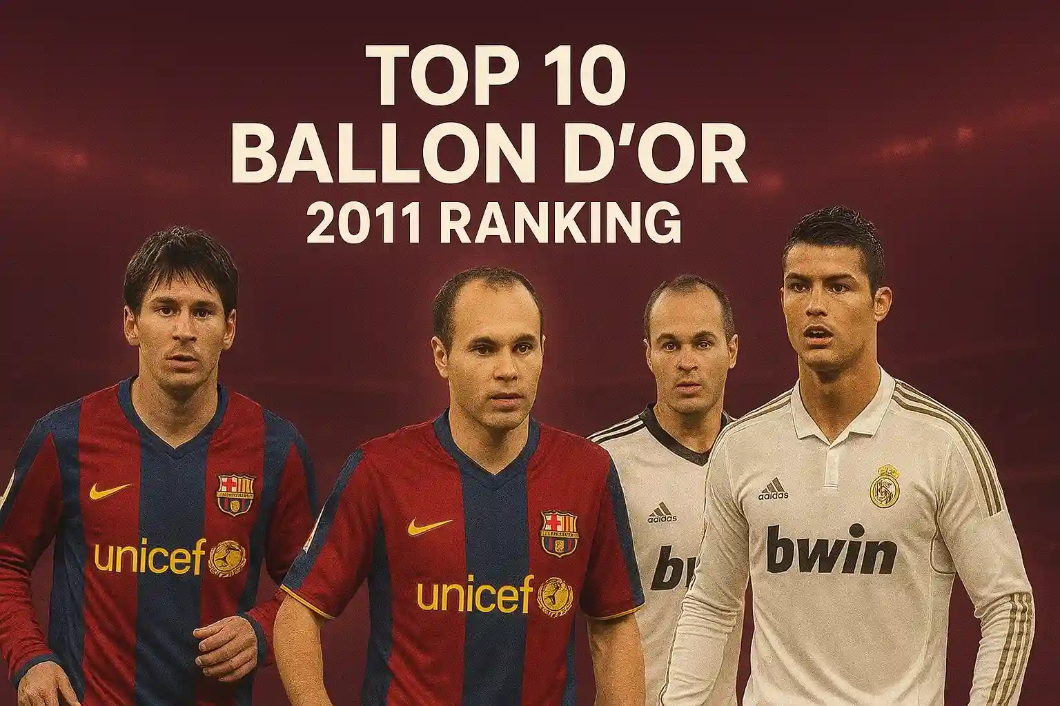 Ballon d’Or Rankings 2011 – Top 3 Players