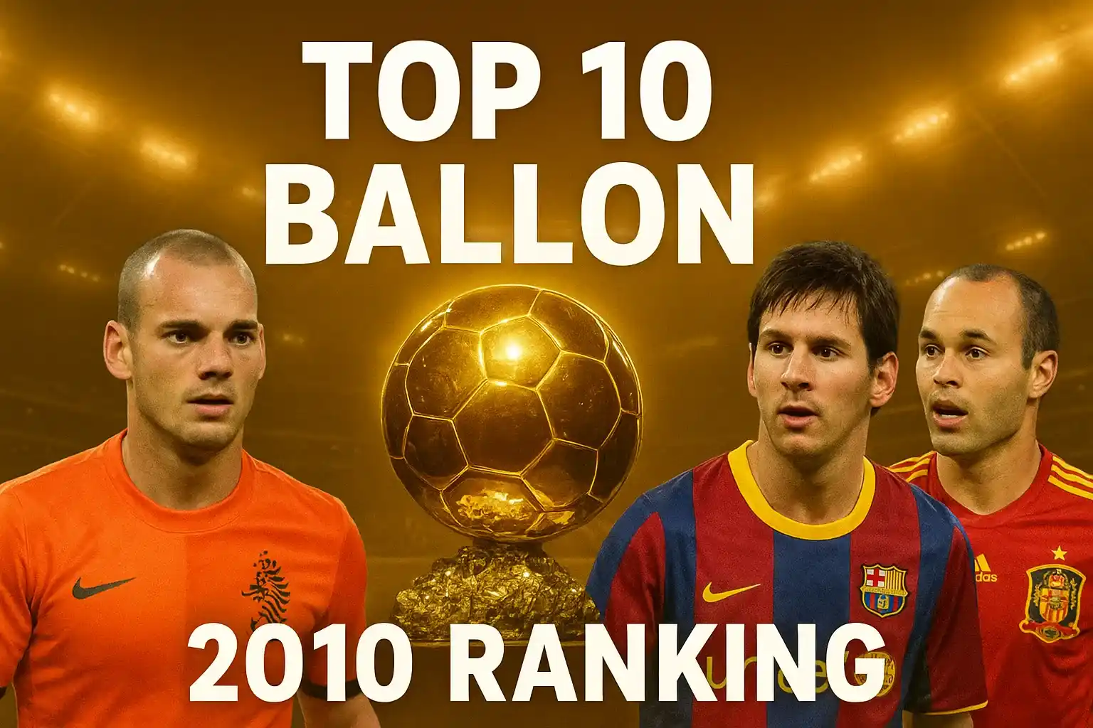 Ballon d’Or Rankings 2010 – Top 3 Players