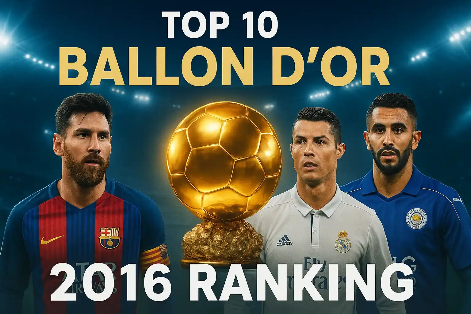 Ballon d’Or 2016 Rankings: Messi or Ronaldo?