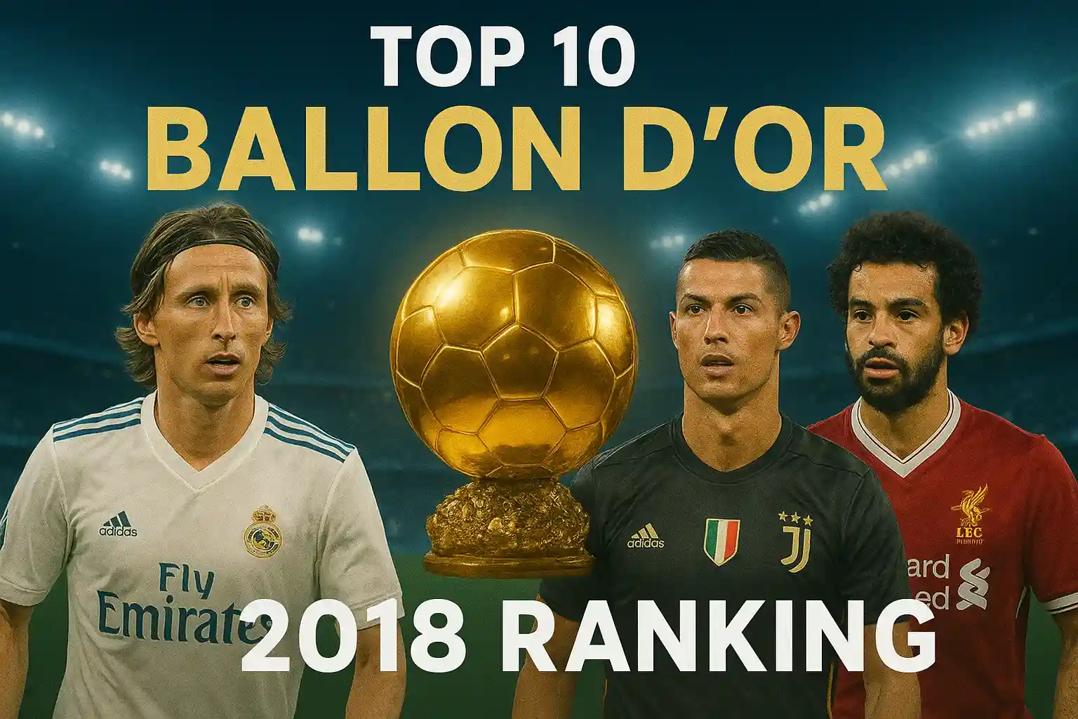 Ballon d’Or 2018 Rankings Revealed