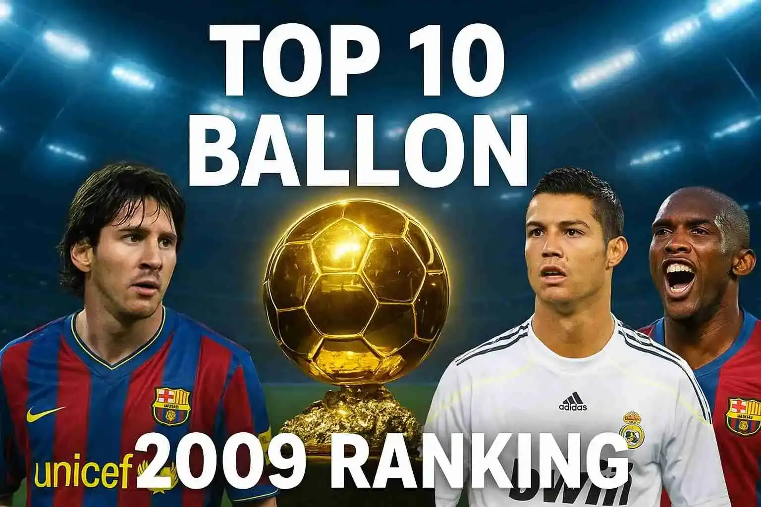 Ballon d’Or 2009 Rankings: Messi or Ronaldo?
