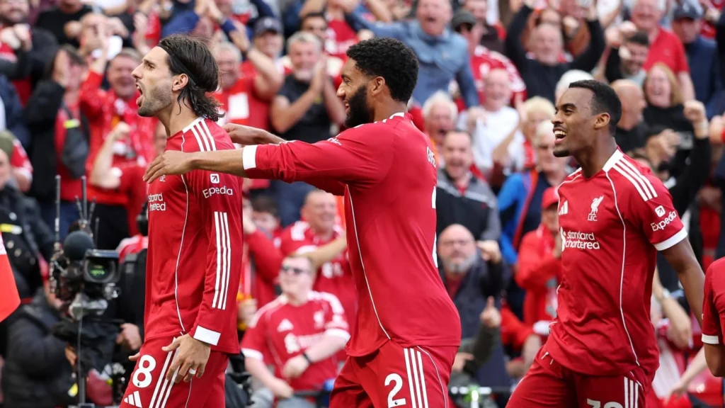Liverpool fixture schedule for the 2025/26 Champions League 3 The Liverpool fixture schedule