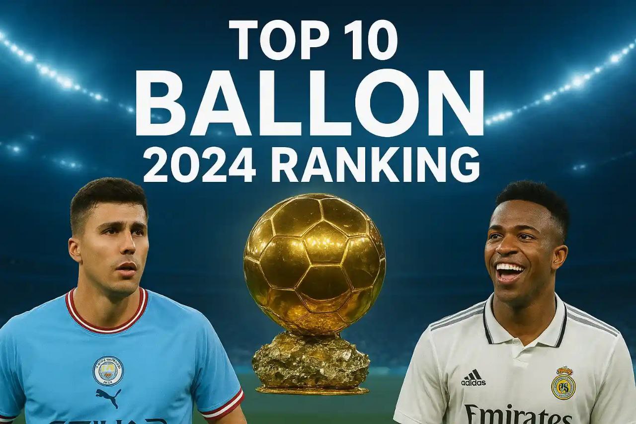 Ballon d’Or Rankings 2024 – Top 3 Players