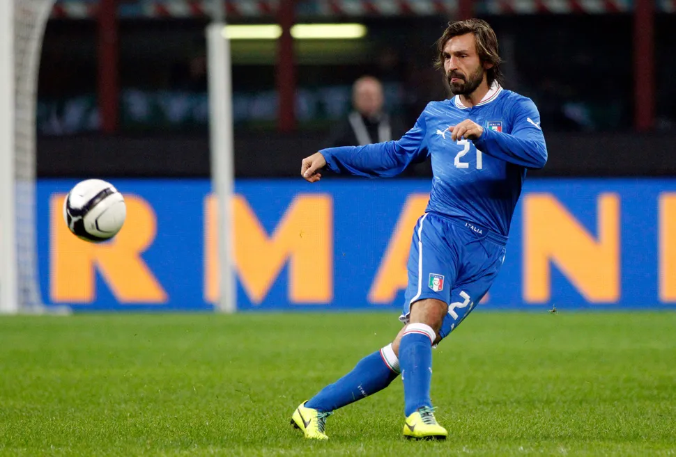 Andrea Pirlo - Top 10 Italy Midfielders of All Time