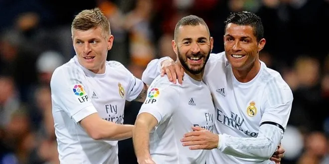 Cristiano - Kroos - Benzema