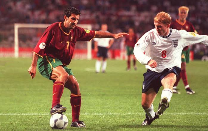 Luis Figo - Top 10 Portugal forwards