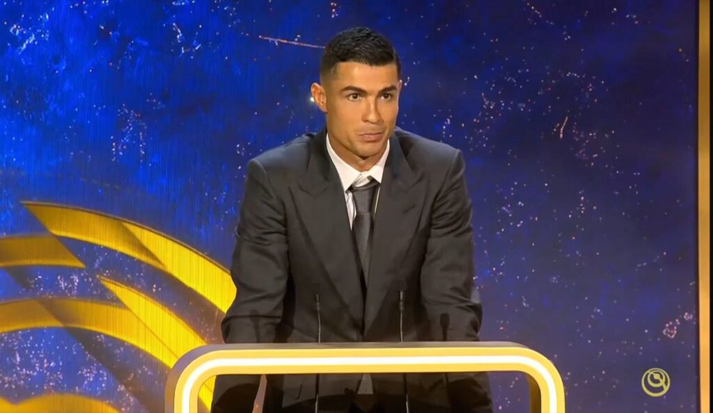 cristiano ronaldo - 2025 globe soccer awards