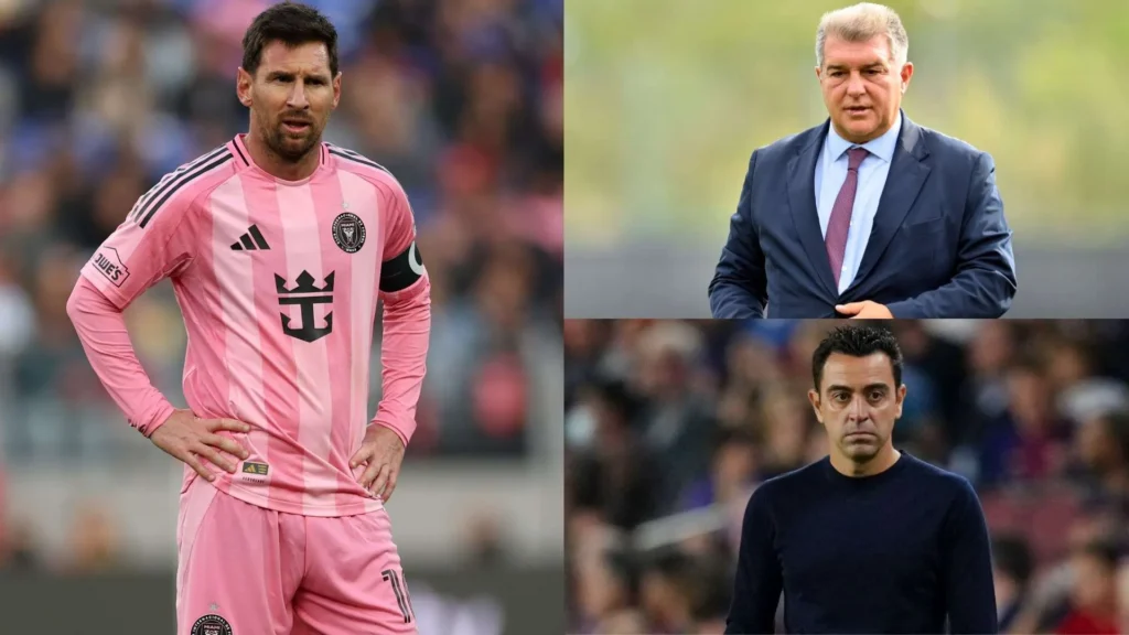 Xavi - Barcelona - Messi